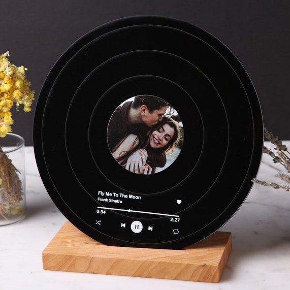 Personalized Record | Romantic Gift Ideas To Give Your Partner | Basic Housewife