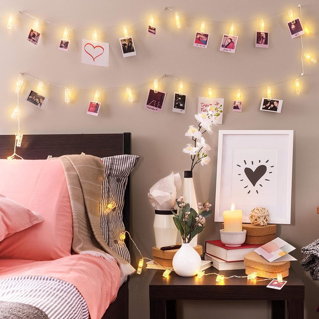 Photo Clip String Lights | Valentines Gifts for Teen Girls | Basic Housewife