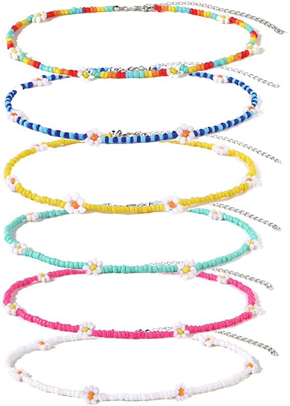 Beaded Flower Chokers | | Fun Easter Gifts for Teens (Teen-Approved!) | Basic Housewife