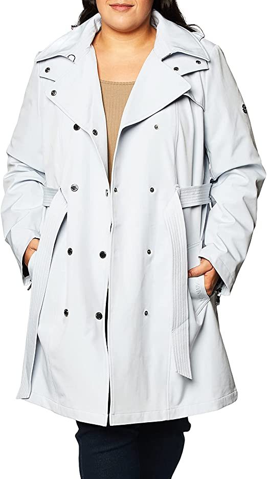 Calvin Klein Belted Raincoat | The Best Lightweight Spring Jackets on Amazon That You Need To Own | Basic Housewife