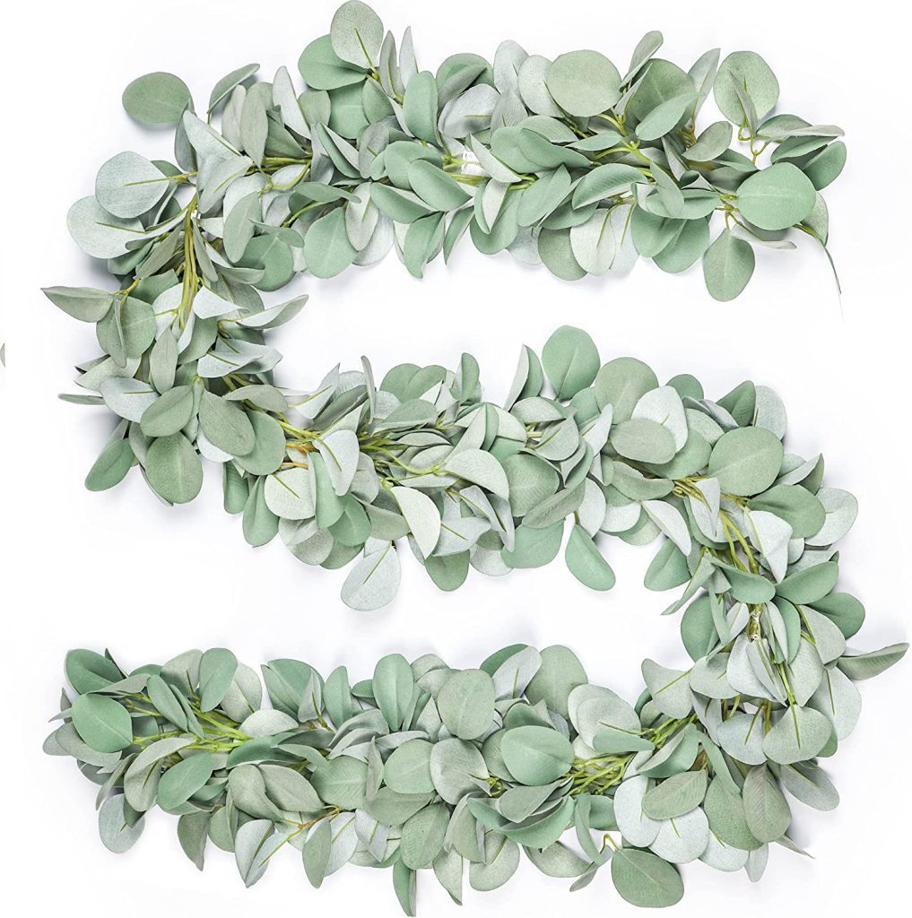 Silver Dollar Eucalyptus Garland, 2 pc | Spring Decor Ideas for Your Home