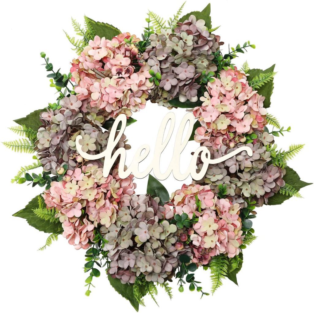 Lush, Hydrangea Wreath | Spring Decor Ideas for Your Home