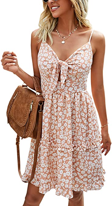 Tie Front Button-Down Midi Dress | Must-Have Casual Summer Dresses Under $50