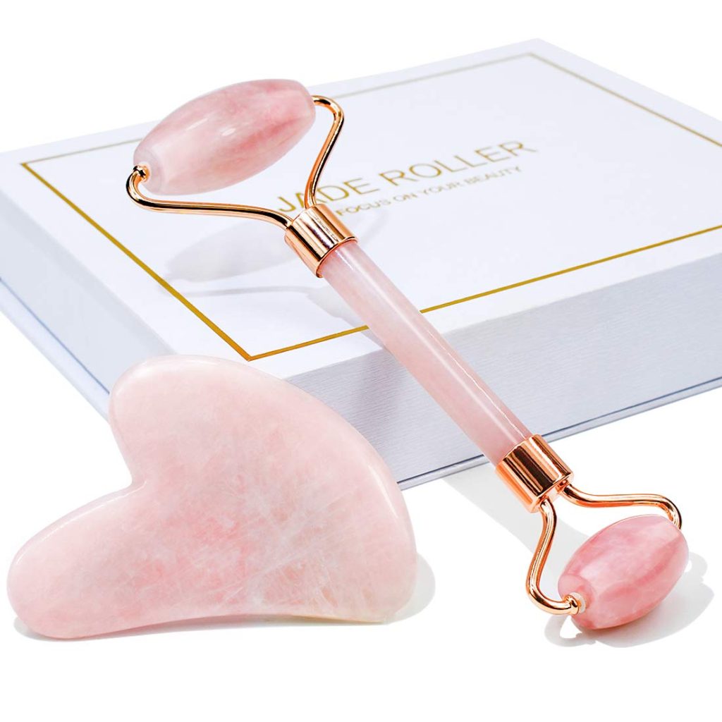 Jade Roller & Gua Sha | Viral Skincare Products on Amazon | Basic Housewife