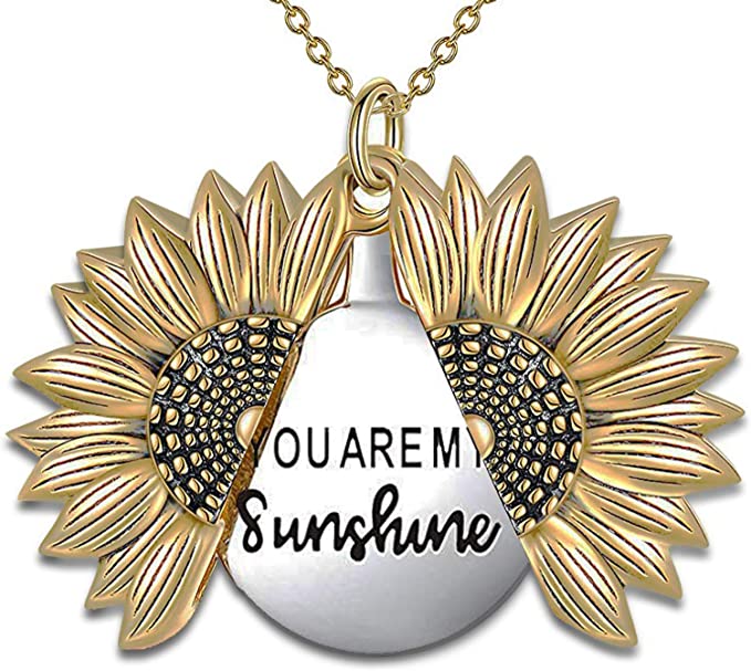 'You Are My Sunshine' Necklace | Meaningful Gifts for Mom from Daughter