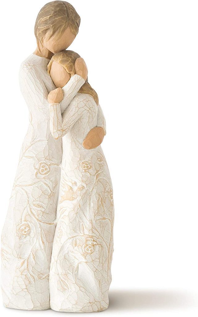 Willow Tree Sculpted Figurine | Meaningful Gifts for Mom from Daughter