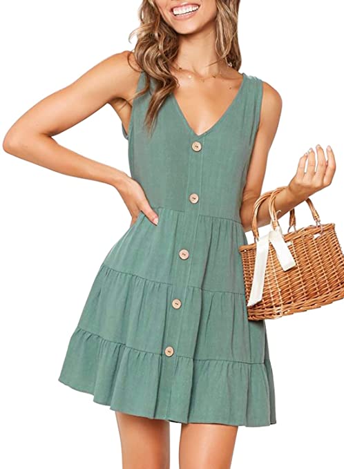 Button-Down Swing Dress | Must-Have Casual Summer Dresses Under $50