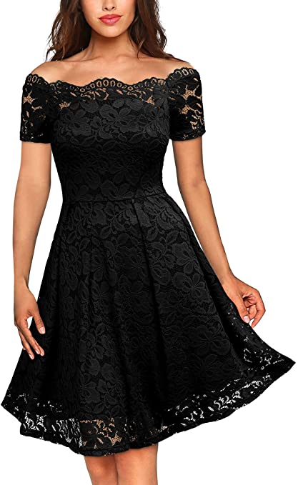 Affordable Lace Wedding Guest Dress | Basic Housewife