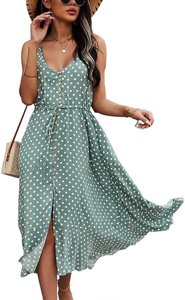Button-Down Polka Dot Dress | Must-Have Casual Summer Dresses Under $50