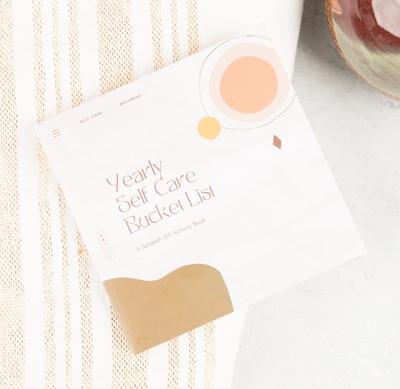Self-Care Bucket List by Happy Shoppe ($10.99 MSRP) | January 2022 Therabox Review + Unboxing | Spoilers Inside!