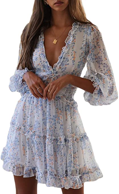 Floral Spring Dress |