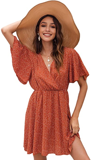 Floral Flutter Sleeve Dress | Must-Have Casual Summer Dresses Under $50