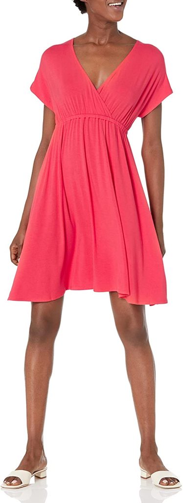 A Casual Surplice Dress |