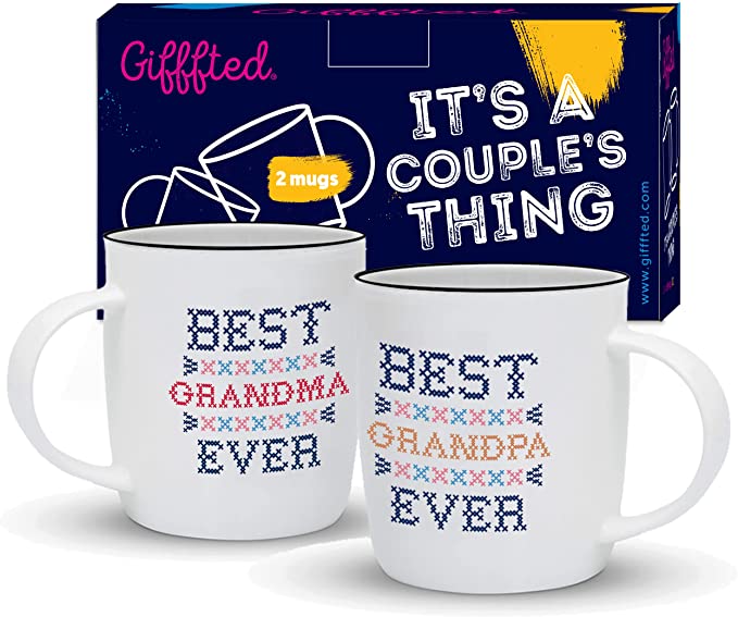 Coffee Mugs | 25+ Personalized Gifts for Grandparents That They'll Cherish