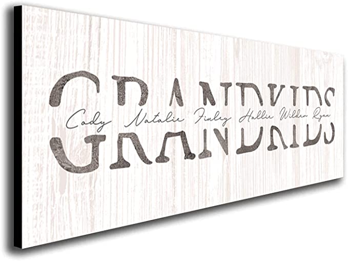 Custom Print | 25+ Personalized Gifts for Grandparents That They'll Cherish