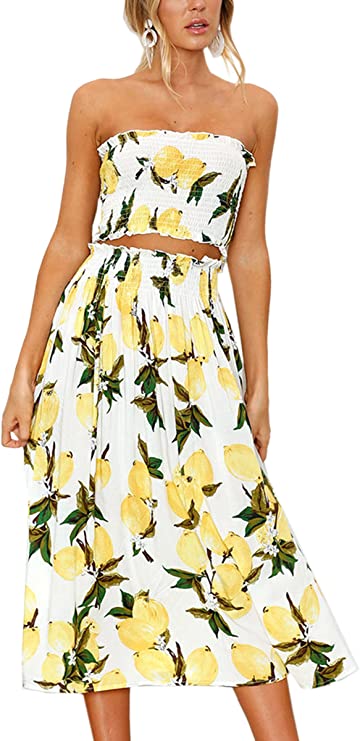 Floral 2 Piece | Affordable Beach Vacation Dresses For Your Next Getaway | Basic Housewife