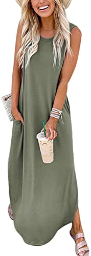 Loose Sleeveless Sundress | Affordable Beach Vacation Dresses For Your Next Getaway | Basic Housewife
