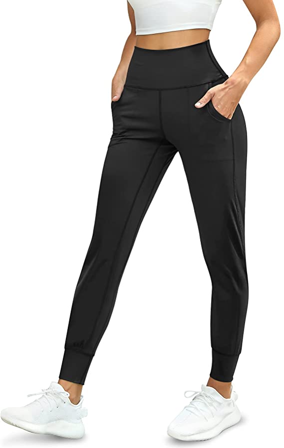 High Waist Joggers | Best Women's Activewear on Amazon | Basic Housewife