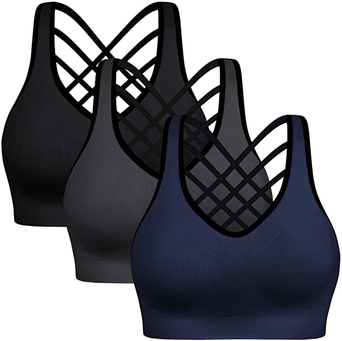 Strappy Sports Bra Set | Best Women's Activewear on Amazon | Basic Housewife