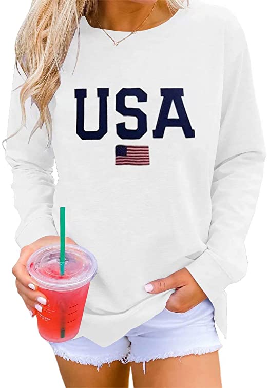 USA Crewneck | Fourth of July Clothes for Women