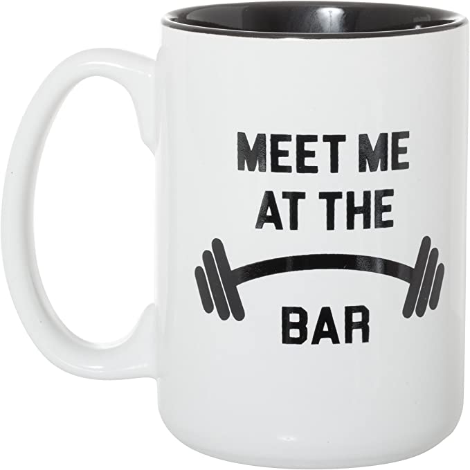 "Meet Me At The Bar" Mug | The Best Gifts for Fitness Lovers