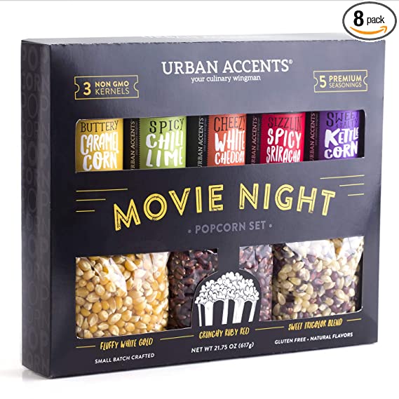 Movie Night Popcorn Set |