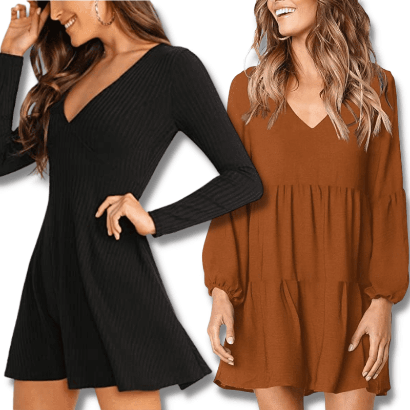 30+ Must-Have Long Sleeve Casual Dresses for Fall