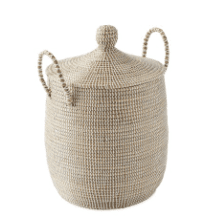 La Jolla basket | Home Decor: Must-Haves for a Minimalist Bohemian Living Room