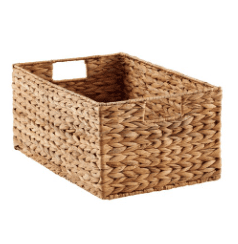 Storage bin | Home Decor: Must-Haves for a Minimalist Bohemian Living Room
