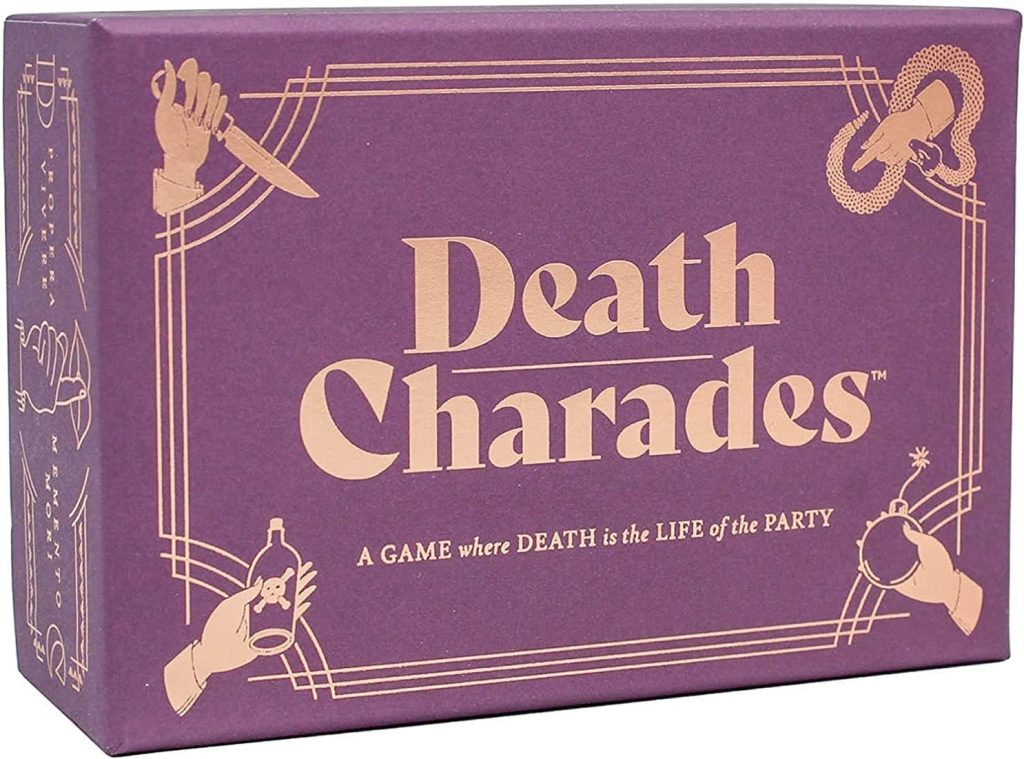 "Death Charades" Game | Must-Have Adult Halloween Party Essentials To Throw The Spookiest Bash of the Year