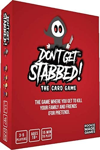 "Don't Get Stabbed" Game | Must-Have Adult Halloween Party Essentials To Throw The Spookiest Bash of the Year