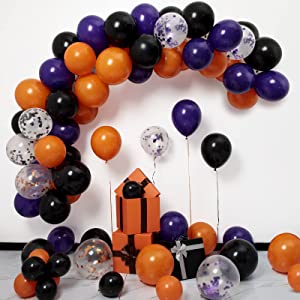 Halloween Balloon Garland Kit | Must-Have Adult Halloween Party Essentials To Throw The Spookiest Bash of the Year