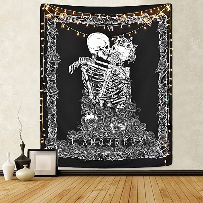 Skull Tapestry | Halloween Gifts Ideas for People Who Love Spooky Season Year Round