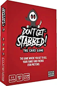 "Don't Get Stabbed" Card Game | Halloween Gifts Ideas for People Who Love Spooky Season Year Round