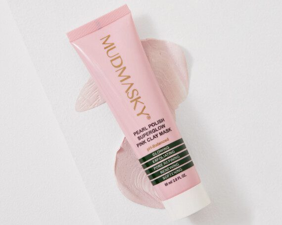 MUDMASKY® Pearl Polish Super Glow Pink Clay Mask - $59 Value