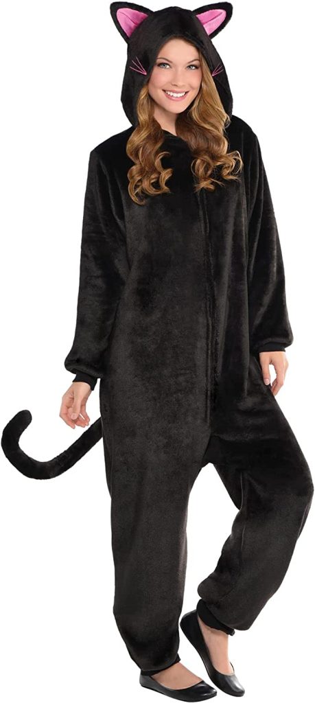 Black Cat Onesie | The Best Halloween Costumes for Women in Their 30's