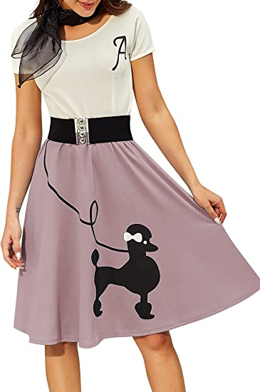 Retro Poodle Skirt | The Best Halloween Costumes for Women in Their 30's
