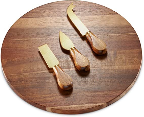 Cheese Board & Knife Set | Pretty Kitchen Accessories To Make Your Kitchen Look More Expensive Than It Is | BasicHousewife.com