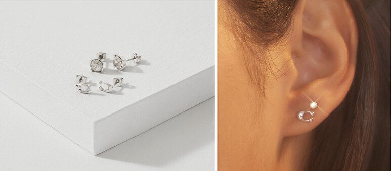 Coach Signature C Stud Earrings Set | FabFitFun Winter 2022 Spoilers: Customizations Revealed! | basic Housewife