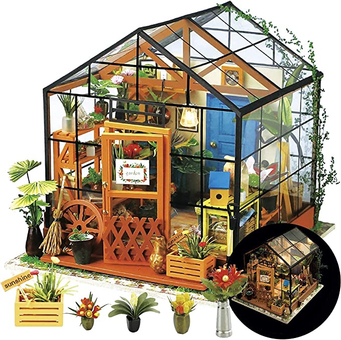 DIY Miniature Greenhouse Kit | 25 Unique Gifts for Plant Lovers | BasicHousewife