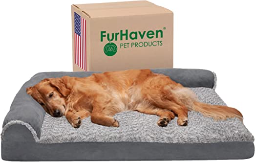 Furhaven Orthopedic Dog Bed | The Best Dog Gifts To Treat Your Furry Friend To | Basic Housewife