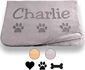 Personalized Dog Blanket | The Best Dog Gifts To Treat Your Furry Friend To | Basic Housewife