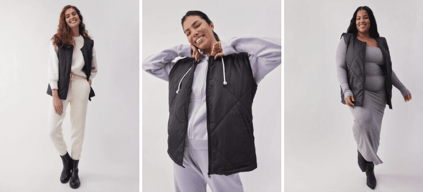 Socialite Quilted Vest  | FabFitFun Winter 2022 Spoilers: Customizations Revealed! | basic Housewife