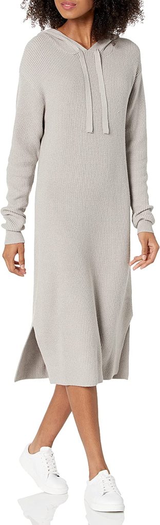 Hoodie Midi Dress | 20+ Cute and Casual Dresses for Winter on Amazon | BasicHousewife.com