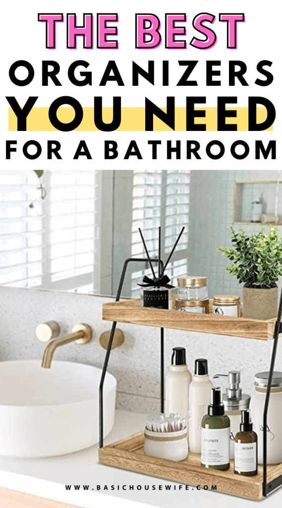 Must-Have Bathroom Organization Tools To Tidy Up Your Home | Basic Housewife