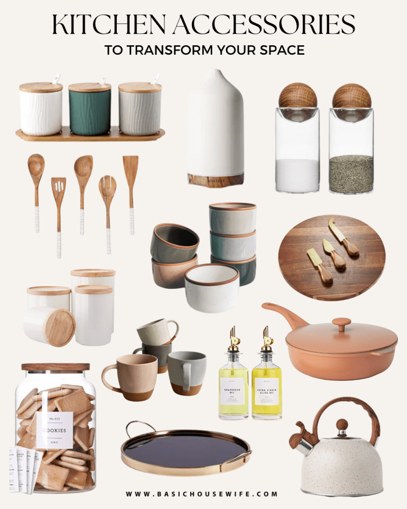 Pretty Kitchen Accessories To Make Your Kitchen Look More Expensive Than It Is | BasicHousewife.com