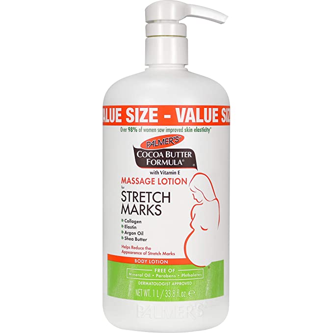 Palmers Cocoa Butter Massage Lotion | First Trimester Must-Haves: 15 Things A Pregnant Woman Needs