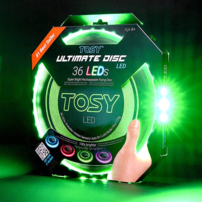 LED Flying Disc | 30 Unique Easter Gift Ideas for Kids | Basic Housewife