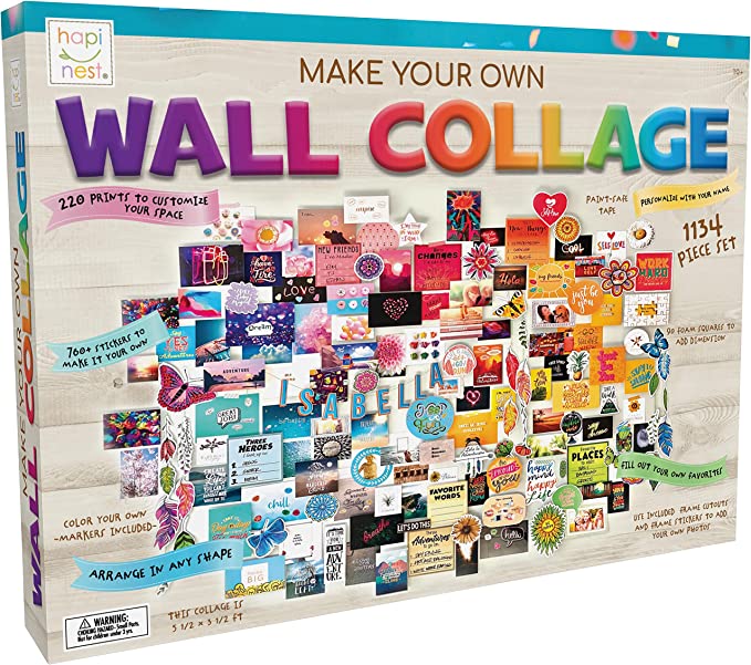Wall Collage Kit |  30 Unique Easter Gift Ideas for Kids | Basic Housewife