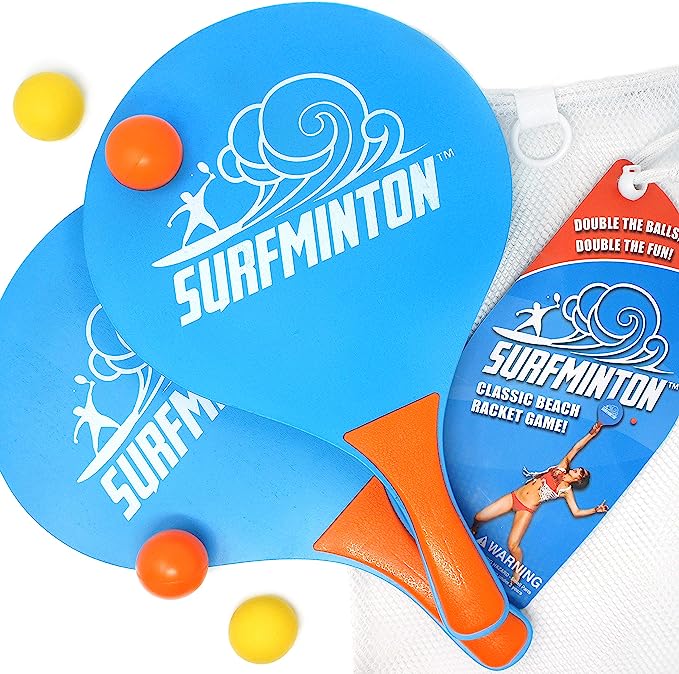 Surfminton Beach Tennis Game |